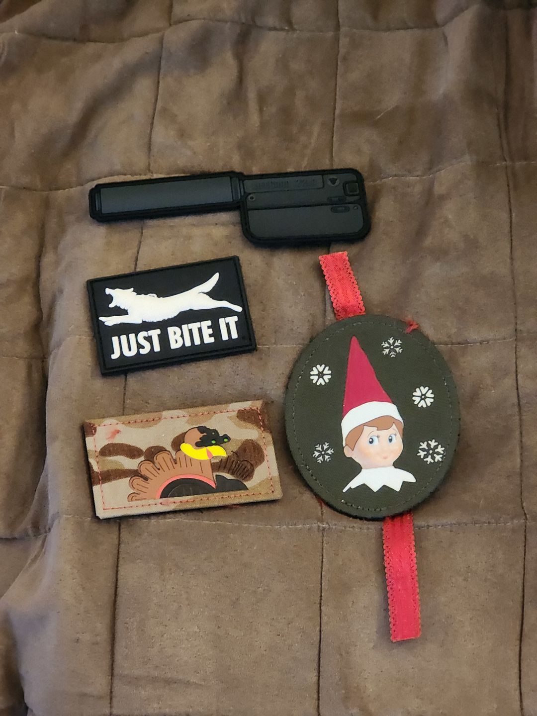 Customer photo review of Trailblazer Lifecard Morale Patch