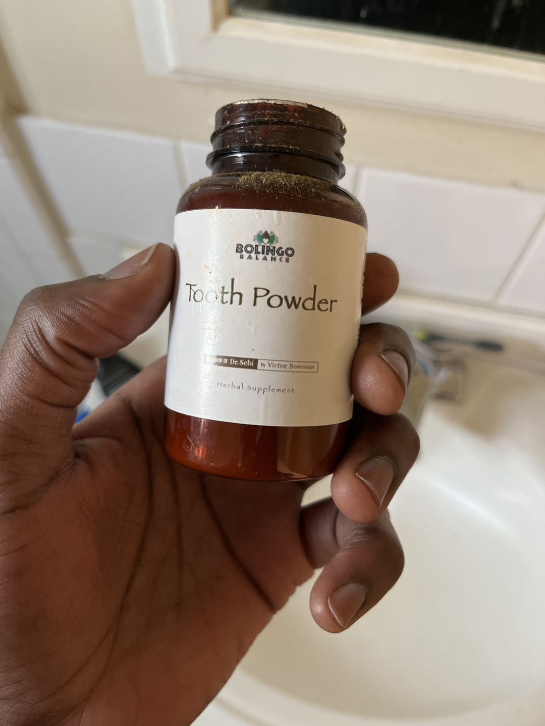 Customer photo review of TOOTH POWDER