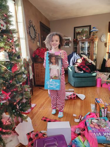 Customer photo review of Healthy Roots Dolls Curlfriend: Marisol