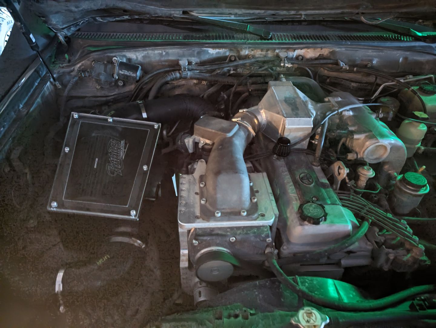 Customer photo review of 100 Series Pod Filter Air Box