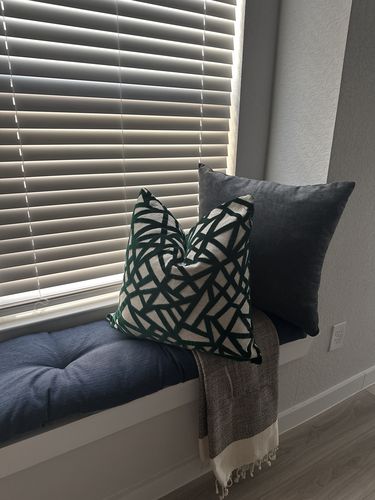 Customer photo review of Emerald Green Abstract