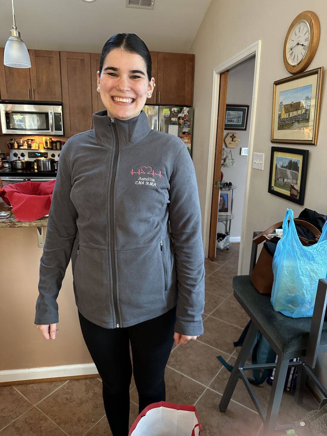 Customer photo review of L151 | Port Authority® Ladies Accord Microfleece Jacket