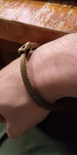 Customer photo review of Ouroboros Bracelet