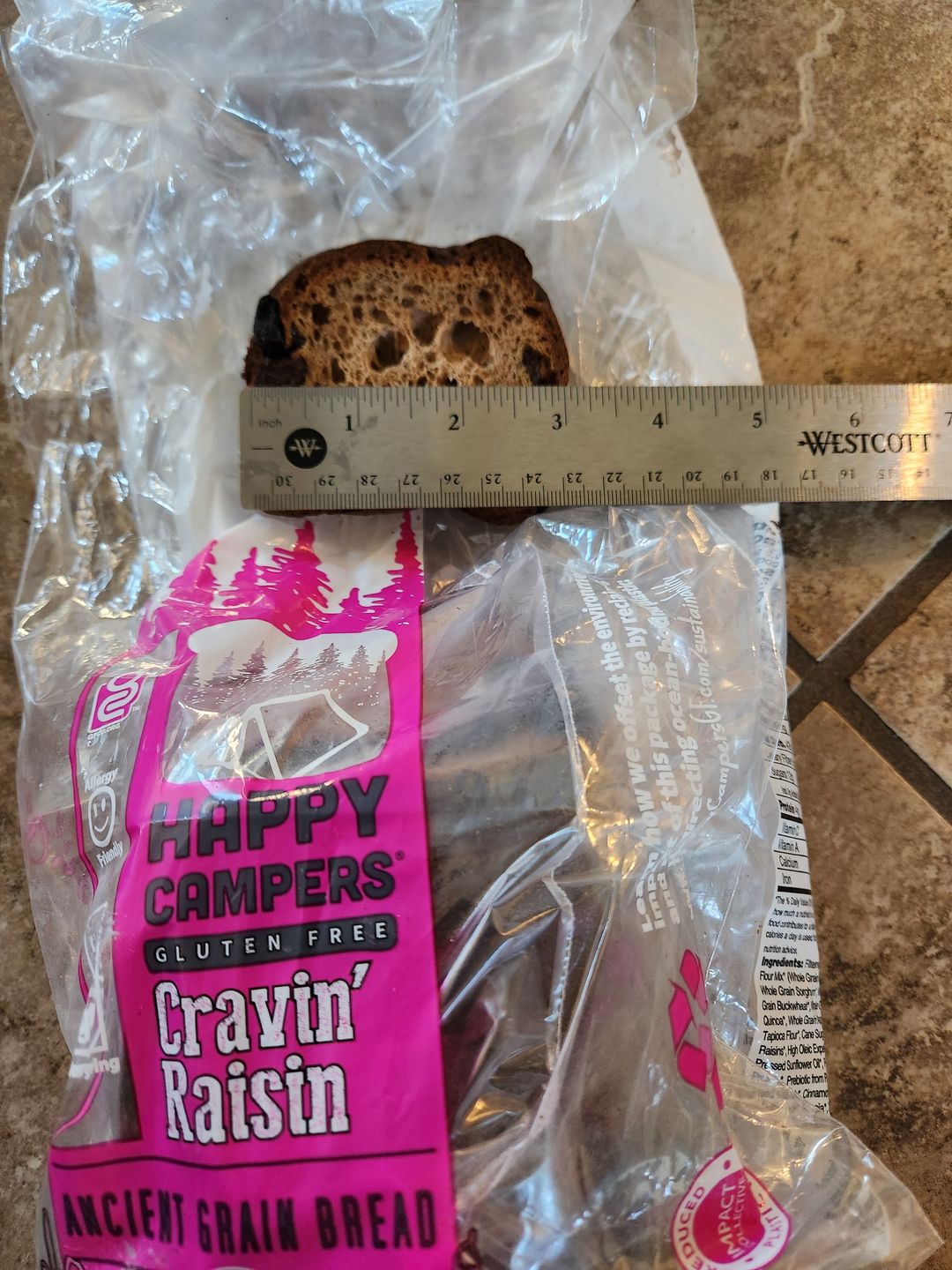 Customer photo review of Cravin’ Raisin Cinnamon Spice