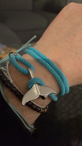 Customer photo review of Ocean Saver Bundle - Tracking Bracelets