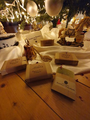 Customer photo review of NEU: Cappucchino-Scrub Körperseife (Beruhigend, feuchtigkeitsspendend)