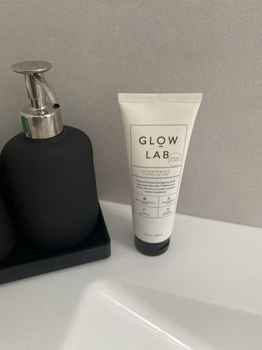 Customer photo review of Brightening Exfoliator