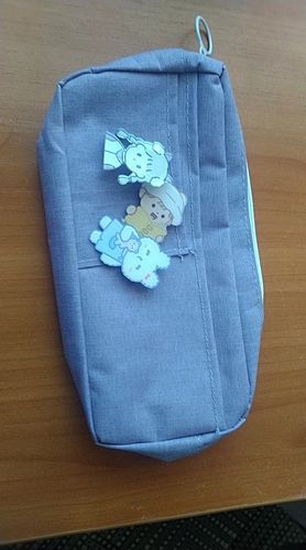 Customer photo review of Daydream Canvas Pencil Case