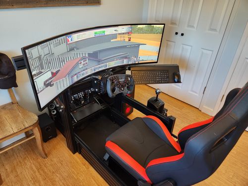 Customer photo review of PRIME Integrated Monitor Mount