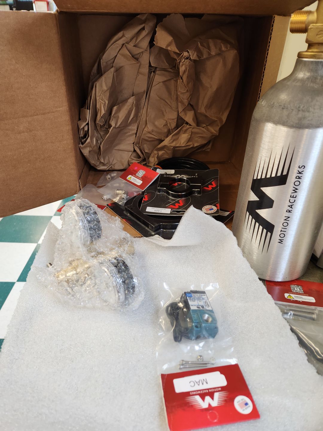 Customer photo review of CO2 Shifter Kit 16-150