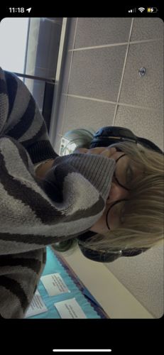 Customer photo review of Psychic Cardigan