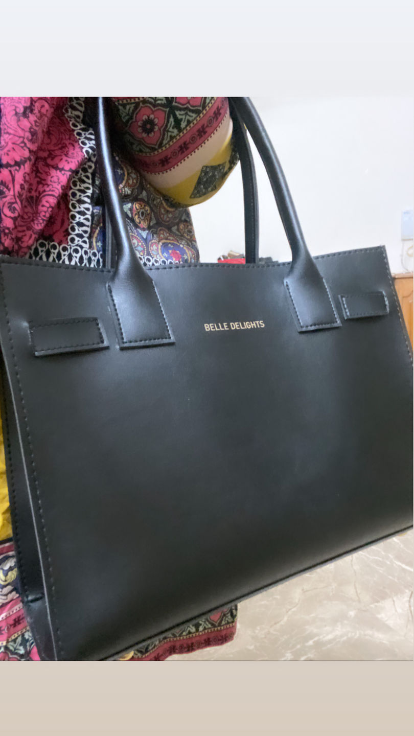 Customer photo review of Black Belle The Classic Bag
