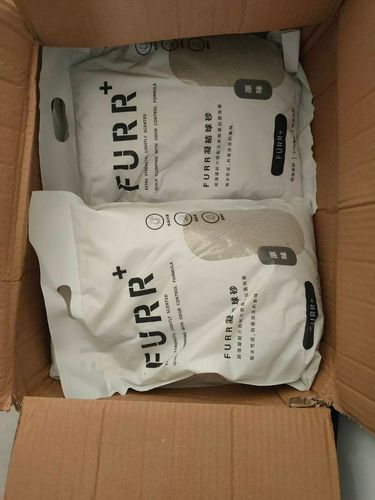 Customer photo review of [5包以上免運] FURR+ 除臭抗菌凝結球砂 - 花香