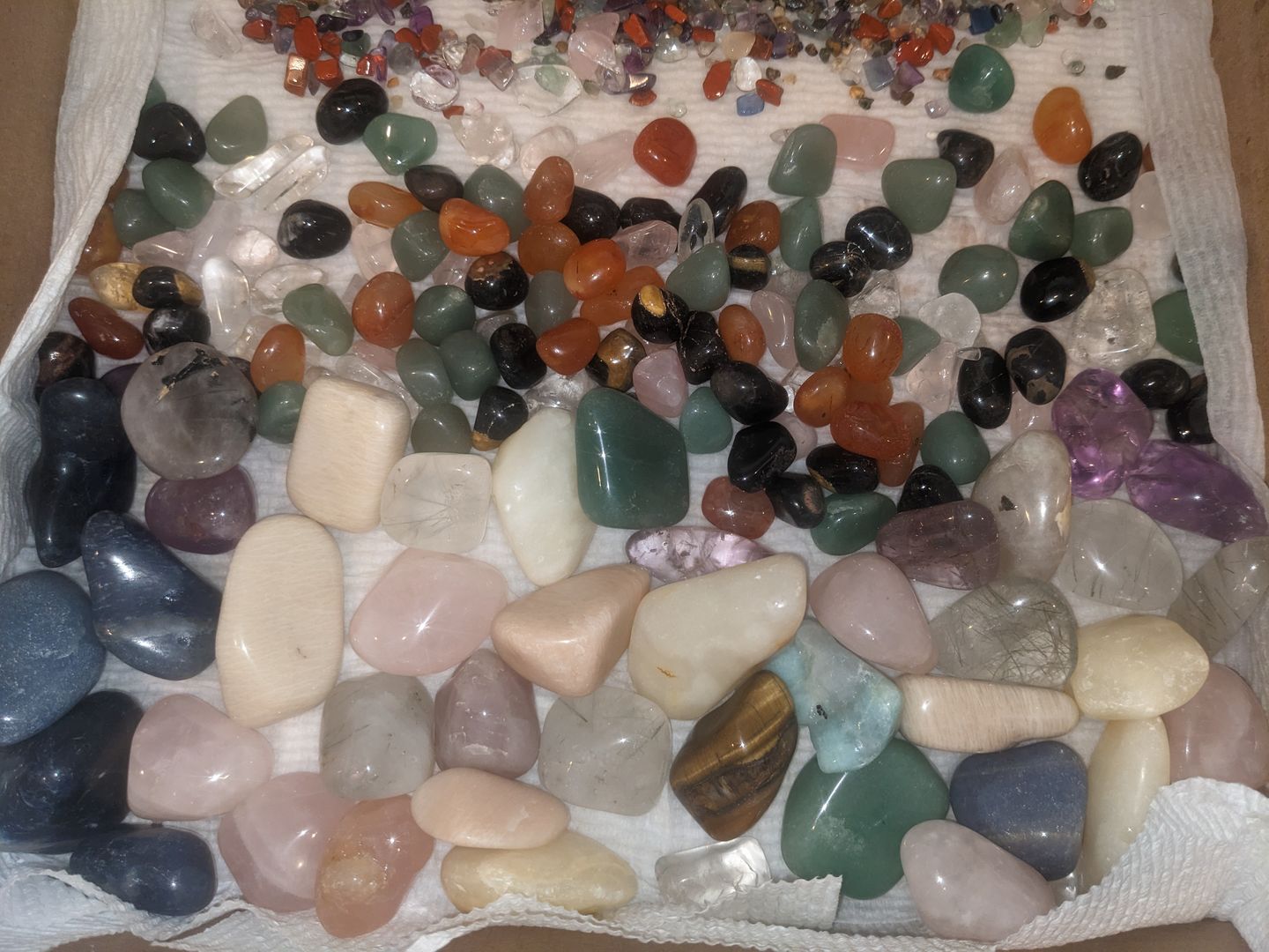 Customer photo review of Scoop of Confetti Stones