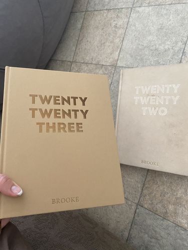 Customer photo review of 2025 Daily Diary