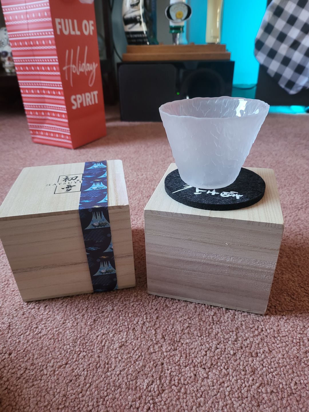 Customer photo review of Yuki - Japanese EDO Kiriko Whiskey Glass