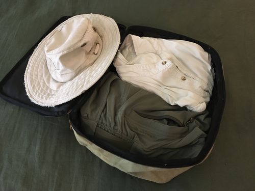 Customer photo review of Canvas Packing Cube Medium