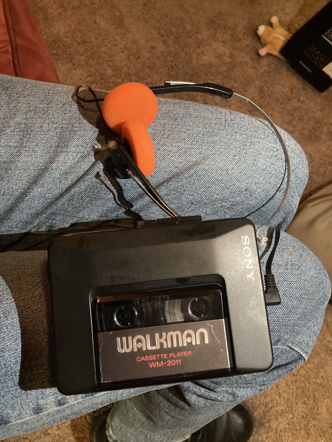 Customer photo review of Sony Walkman WM-2011 Portable Cassette Player