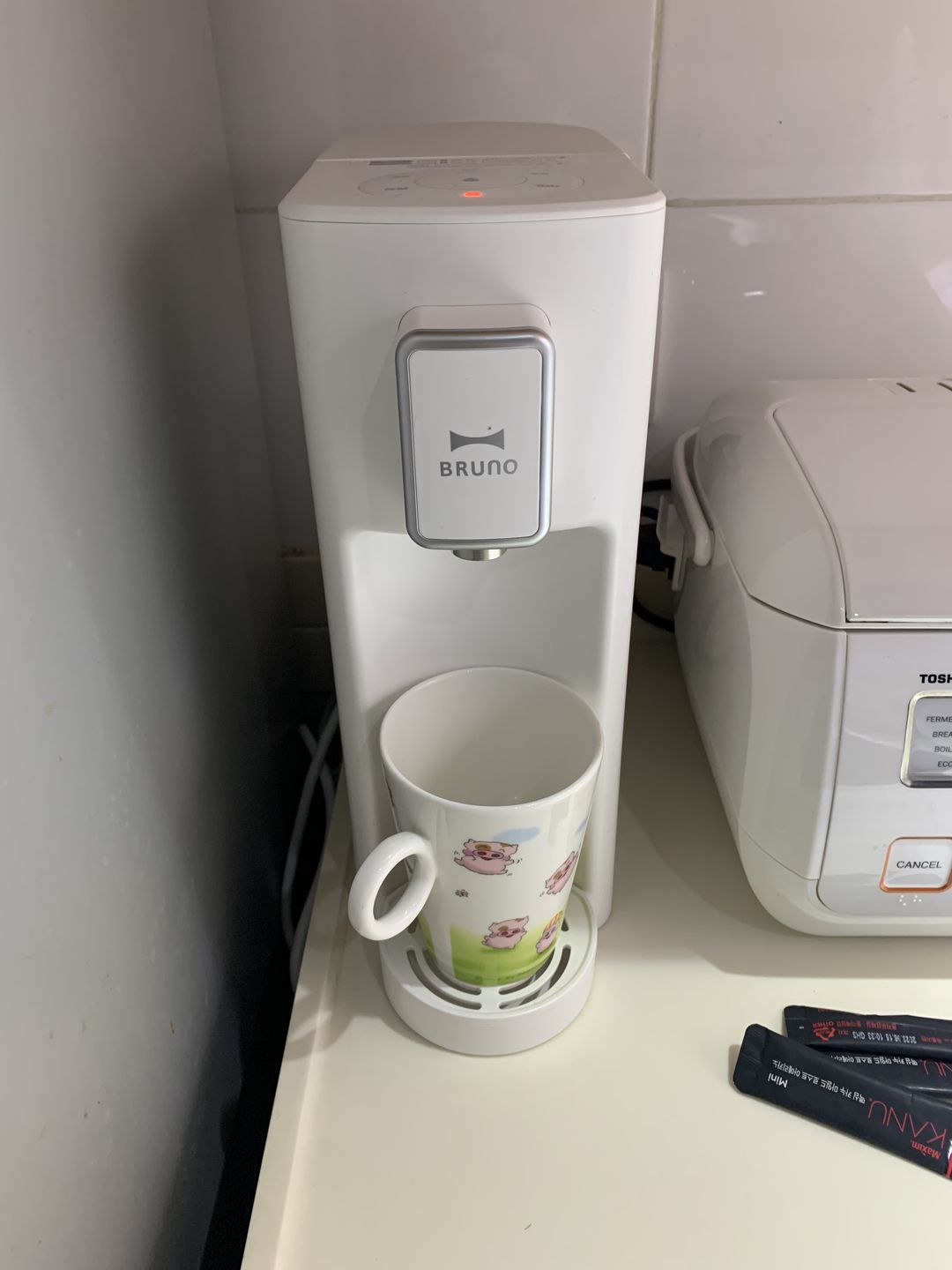 Customer photo review of BRUNO 即熱飲水機 - 白色