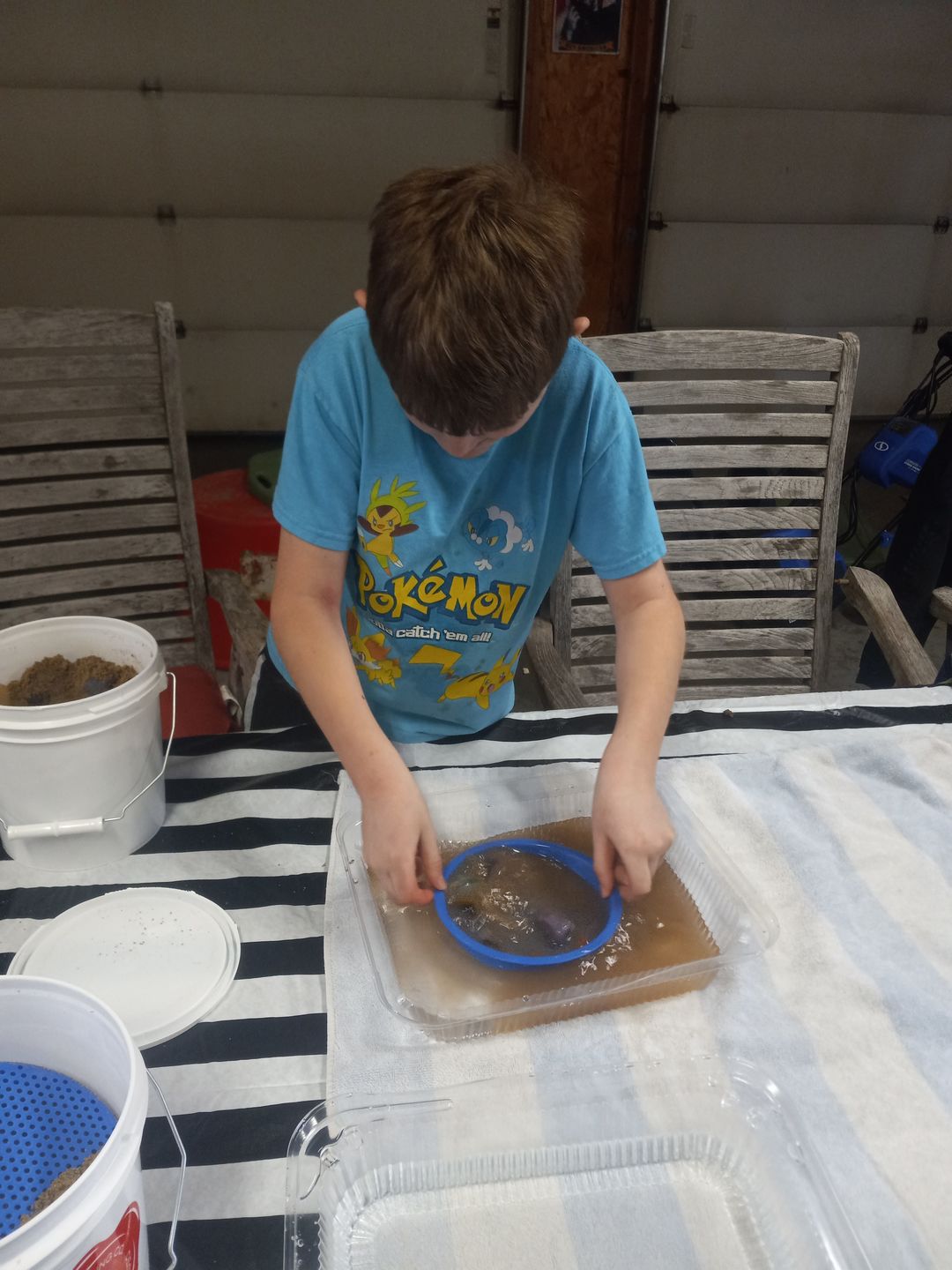 Customer photo review of Gallon Tumble Bucket