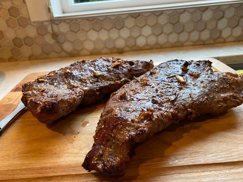 Customer photo review of Grass-fed Grass-finished Tri Tip Roast