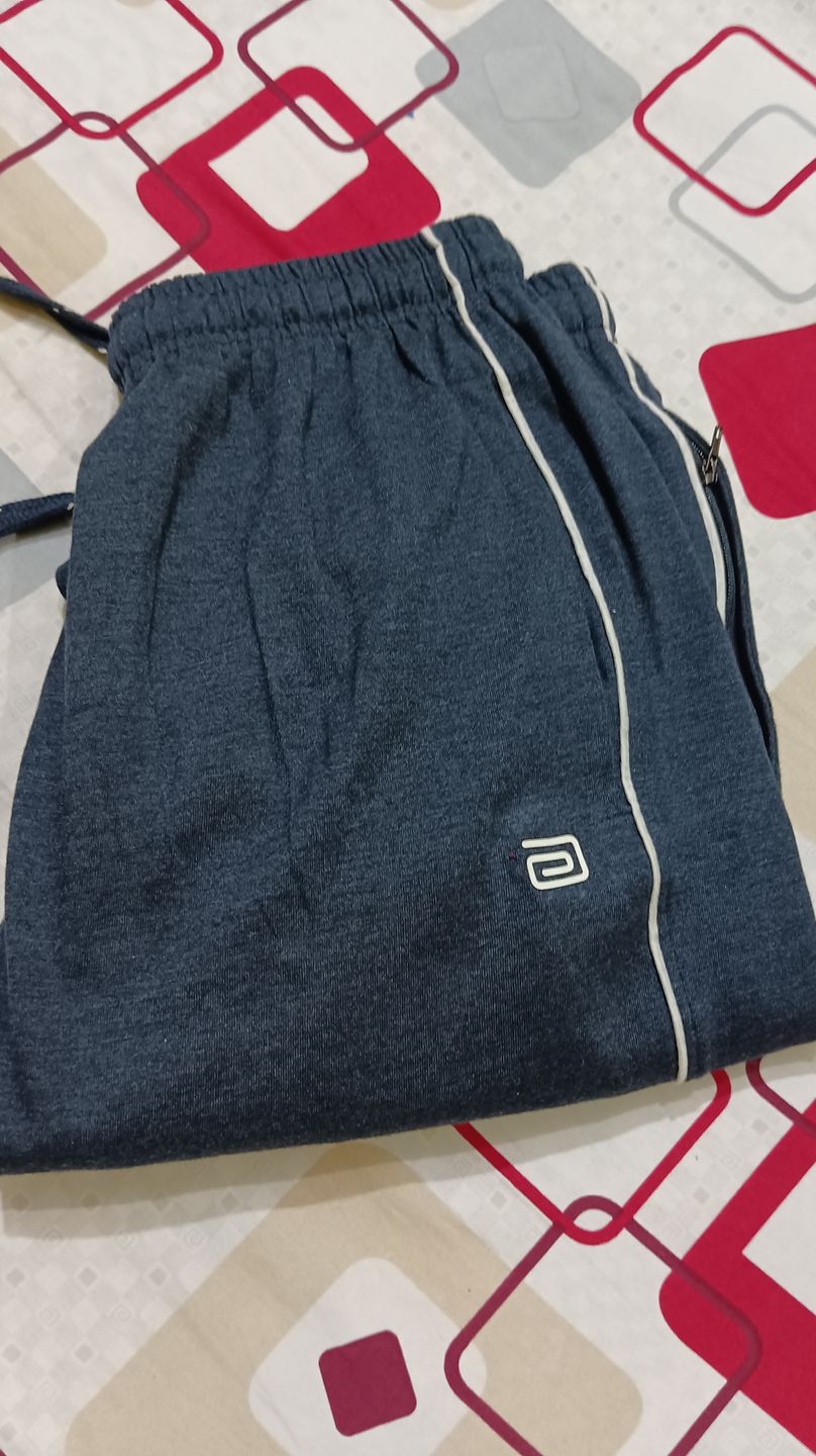 Customer photo review of Blue Ocean Melange Track Pants TP26004