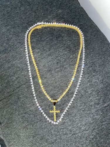 Customer photo review of Gold and Yellow Stones Lemonade Lab Made Chain