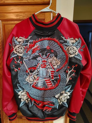 Customer photo review of Samurai Sukajan Souvenir Jacket