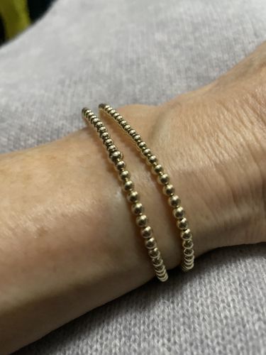 Customer photo review of juno bracelet (3mm)