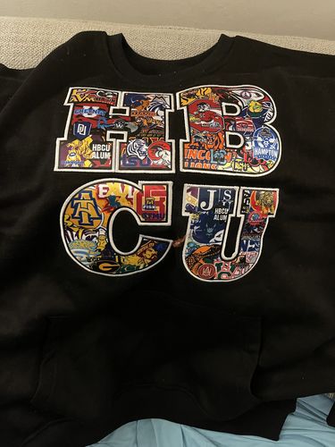 Customer photo review of Culture Embroidered Crewneck *NEW*