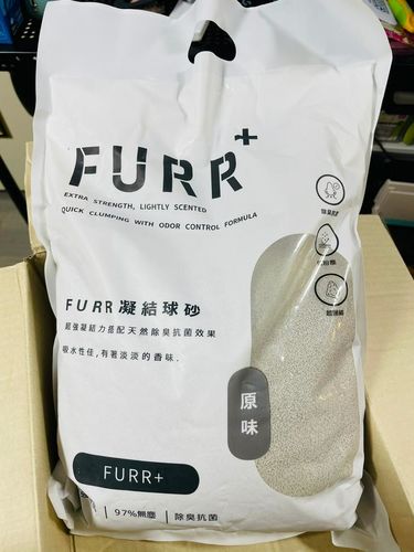 Customer photo review of [5包以上免運] FURR+ 除臭抗菌凝結球砂 - 花香