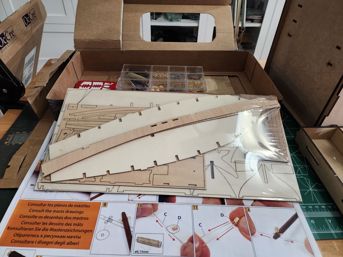 Customer photo review of Maqueta Barco Polaris