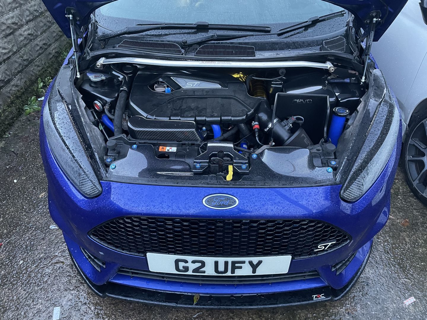 Customer photo review of Proform Engine Bay Slam Panel Covers (various colours) - MK7.5 Fiesta inc ST180