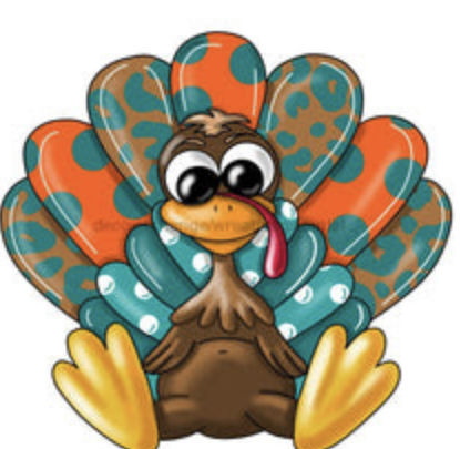 Customer photo review of Turkey Sign, Fall Sign, Autumn Sign, wood sign, PCD-W-014