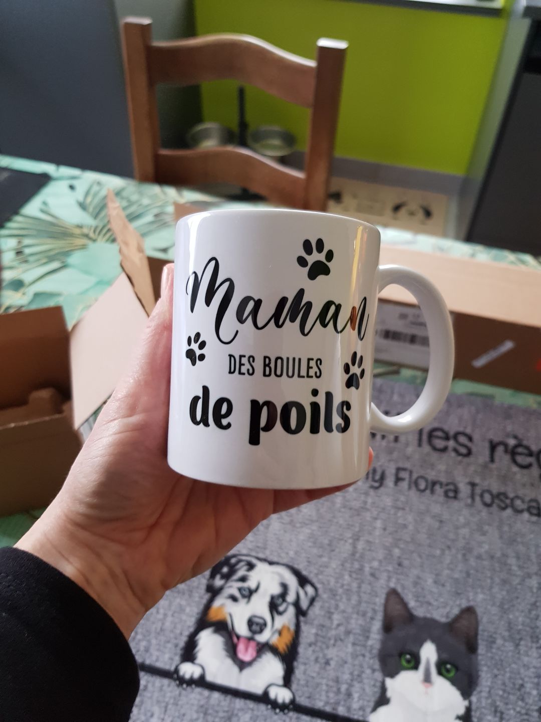 Customer photo review of Mon préféré - Mug personnalisé