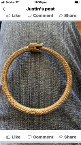 Customer photo review of Ouroboros Bracelet
