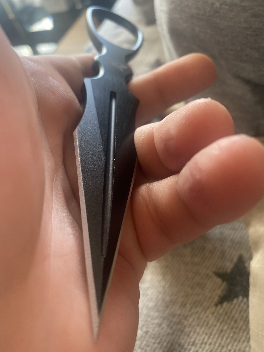Customer photo review of Skallywag Aluminum Dagger (Not Trainer)