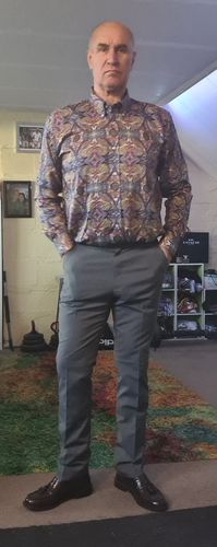 David S. review of Psychedelic Print shirt - RSW 512 PLT image 1 out of 1