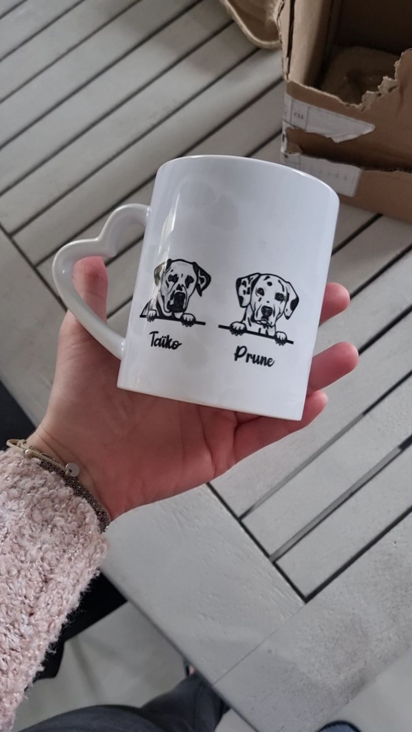 Customer photo review of Mon préféré - Mug personnalisé