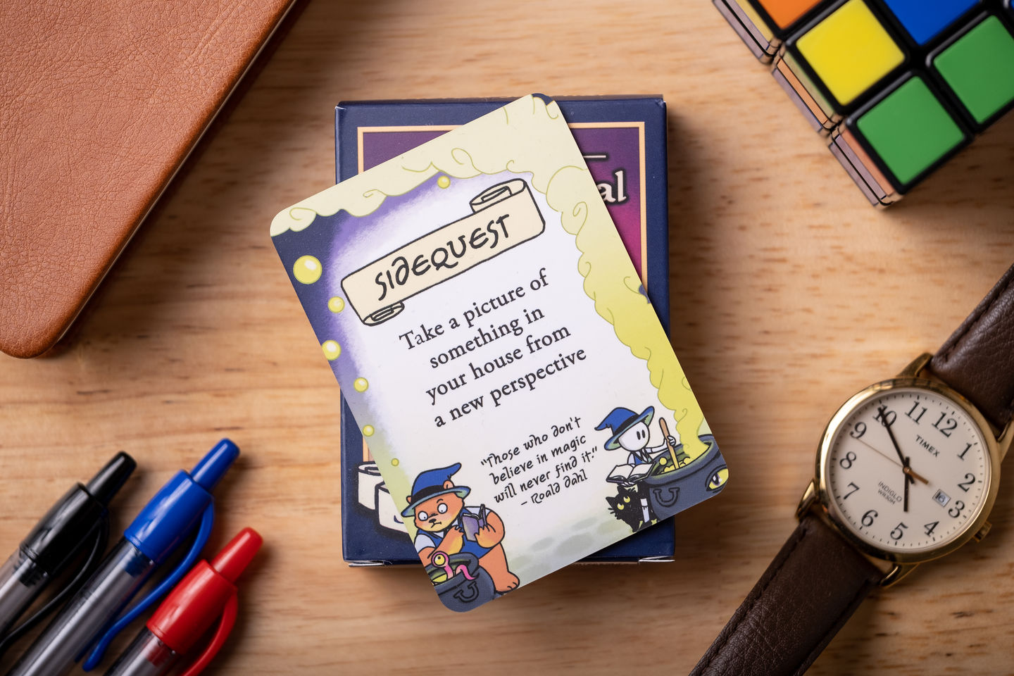 Customer photo review of Istoria Magic Academy - SideQuest Deck