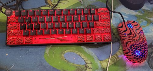 Customer photo review of Pewdiepie Tambo Keycap