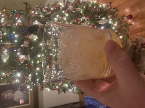 Customer photo review of Constitution Of The United States - Patriotic Old Fashioned Whiskey Rocks Glass - 12 oz - Engraved and Made in USA