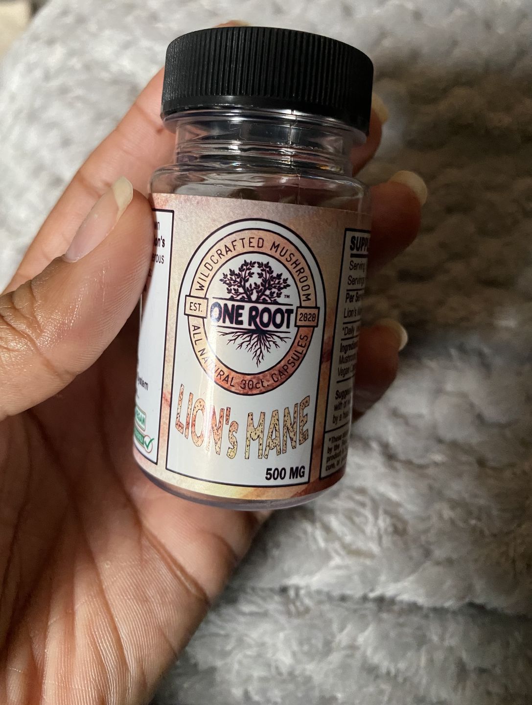 Customer photo review of Lion's Mane Capsules: 30ct