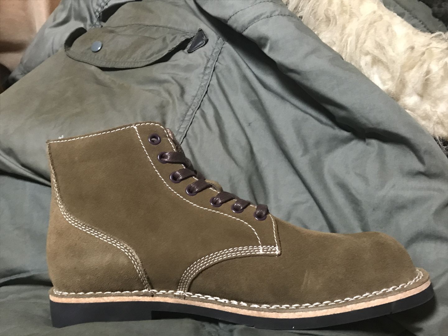 Customer photo review of M-43 サービスシューズ
