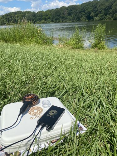 Customer photo review of Qi Coil™ Mini Legacy Single: Mobile Rife & PEMF Therapy