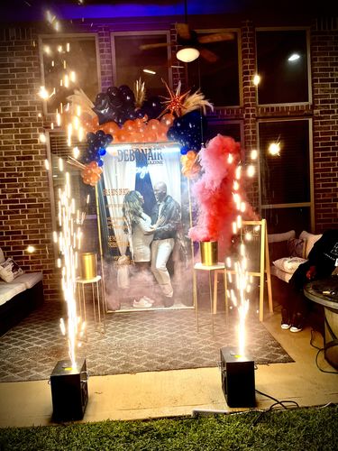 Customer photo review of Gender Reveal Smoke Balls