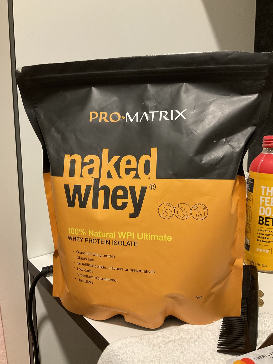 Customer photo review of 1kg UNFLAVOURED, Isolate NAKED WHEY
