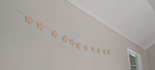 Customer photo review of Family Christmas Bunting