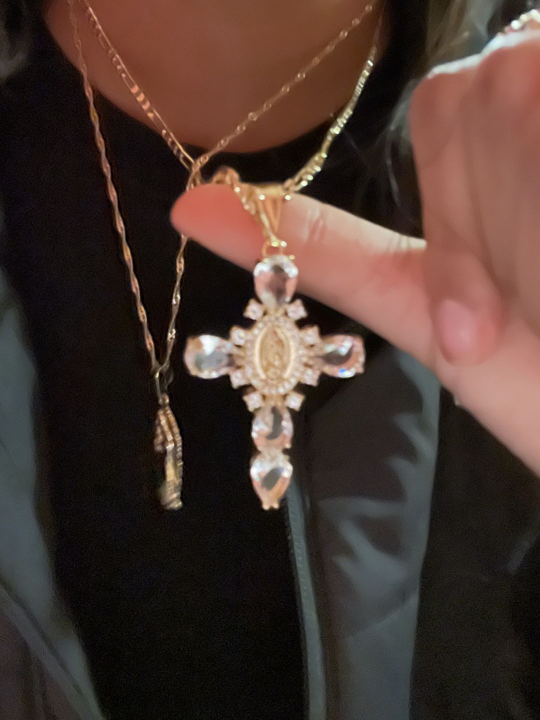 Customer photo review of Virgen Mary Cross