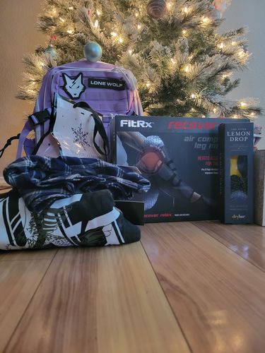 Customer photo review of Gen 3 Lavender 35L Backpack